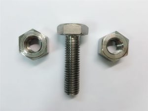 Sechskantmuttern aus Aluminium 825 und 800, DIN 934 und 2,4858 und 1,4558