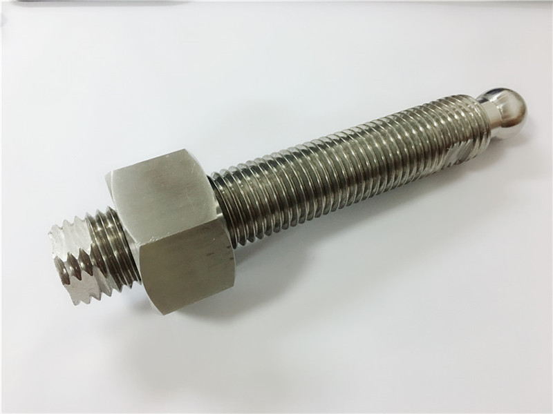 Kundenspezifische, qualitativ hochwertige CNC-Drehmaschinen mit Titan-Kugelbolzen